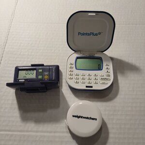 Weight Watchers Points Plus Calculator/ Bonus Buddy Pedometer/Tape Measure